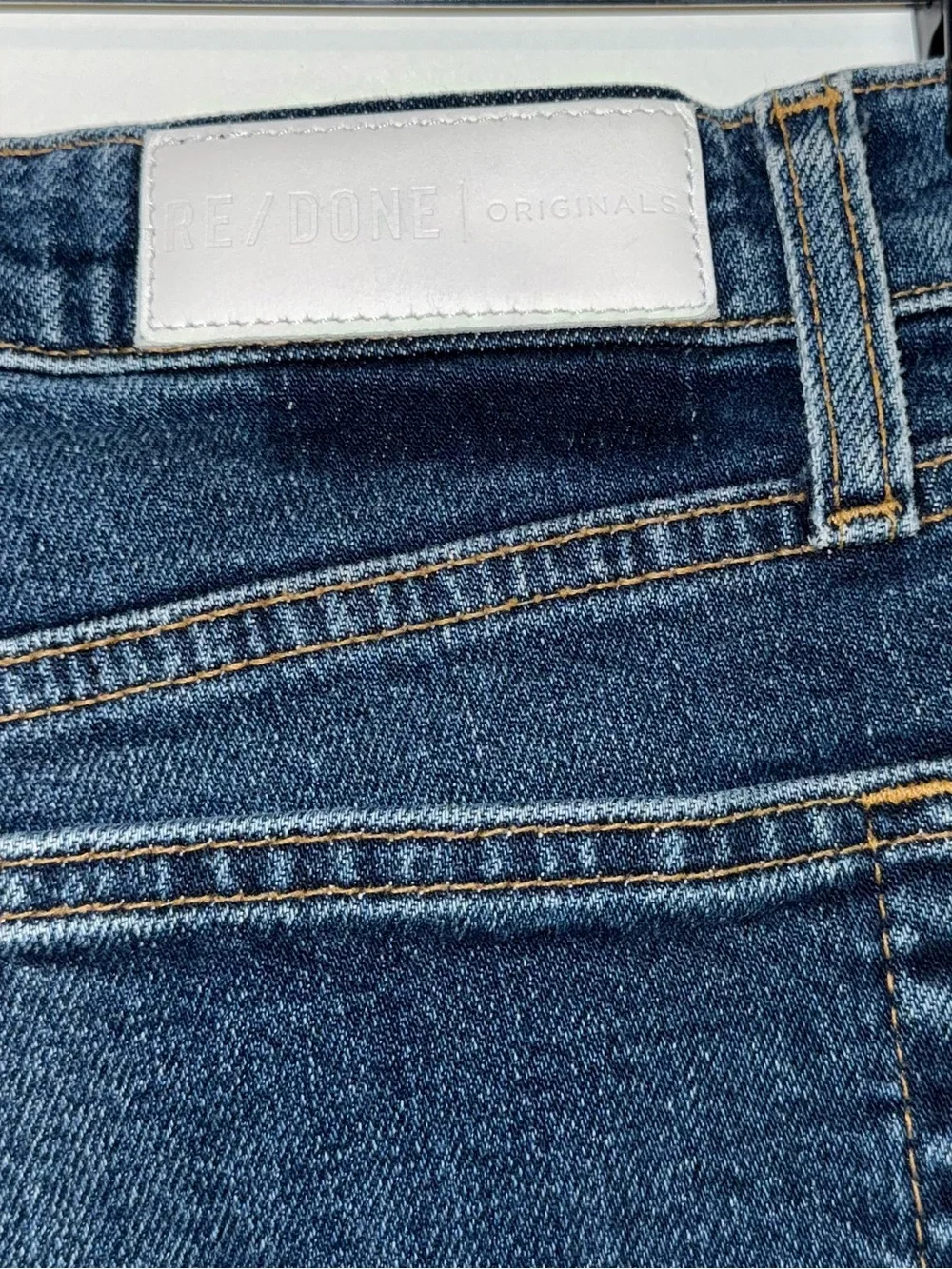High-Rise Ankle Crop Jeans - Blue - Picture 6 of 7